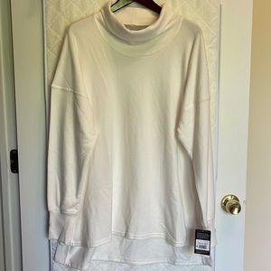 C9 Champion Long Sleeve French Terry Pullover, white XXL